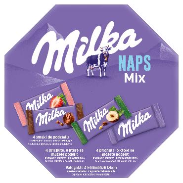 Milka Naps Mix 138g