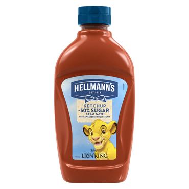 Kečup Hellmann's jemný -50% cukru 460g