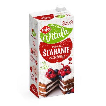 Krém na šľahanie Rajo Vitala 25% 1L