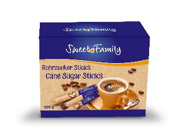 Cukor trstinový hnedý HB 100x5g