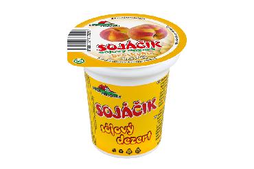 Dezert Sojáčik sójový broskyňa 125g