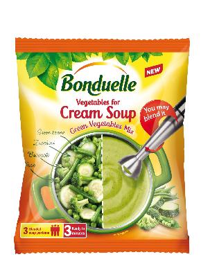 Zmes zelená polievková zmes bonduelle 400g