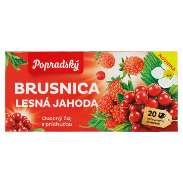 Čaj Brusnica Lesná jahoda 40g