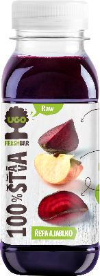 Ugo 100 % šťava Červená repa, jablko 0,25 L