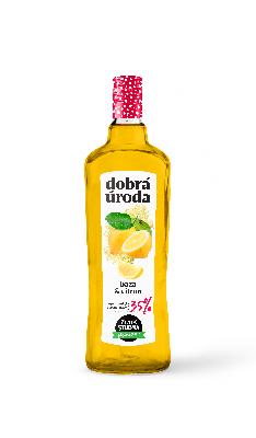 Sirup Dobrá úroda baza a citrón 0,5l