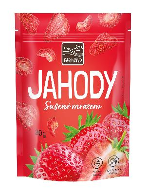 Jahody sušené mrazom 30g