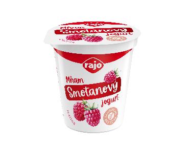 Jogurt smotanový Mňam malina 145g