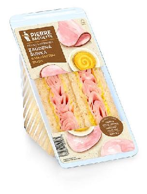 Sendvič zaúdená šunka a dijon 170g