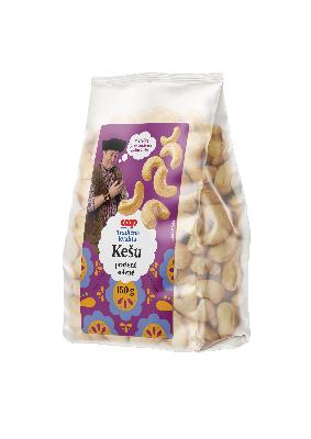 COOP Kešu pražené solené 150g TK