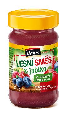 Džem lesná zmes so zníženým obsahom cukru TO 230g