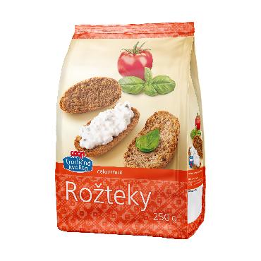 COOP Rožteky celozrnné 250g TK