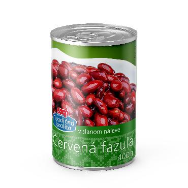 COOP Fazuľa červená v mierne slanom náleve 400g TK