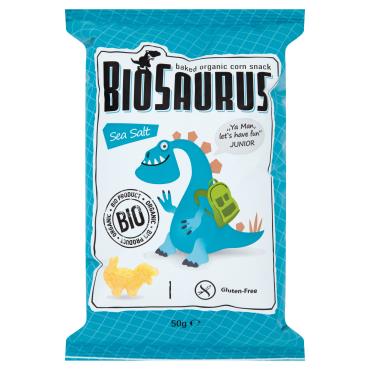 BIO Snack Biosaurus Junior morská soľ 50g