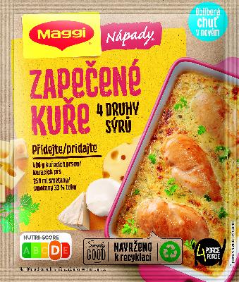 Maggi Nápady Zapečené Kura 4Syry 32g