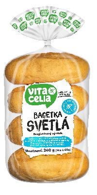 Bagetka bezgluténová svetlá 4ks á 60g B