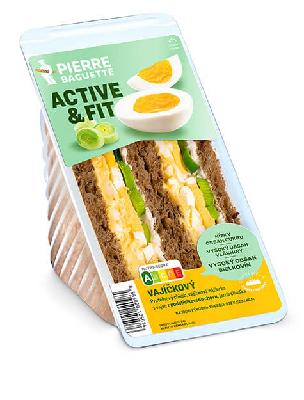 Active & Fit Vajíčkový proteínový sendvič 200g