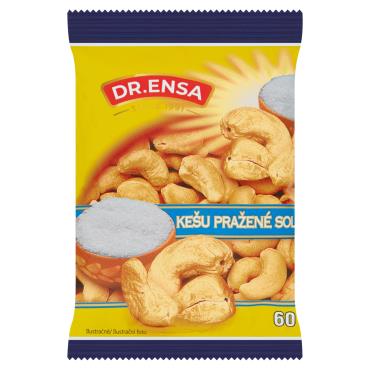 Kešu pražené solené Dr.Ensa 60g