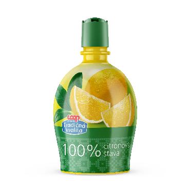 COOP Šťava citrónová 100% 200ml TK