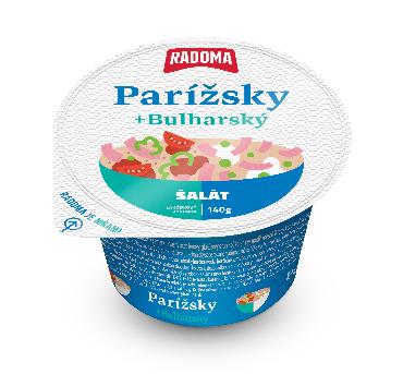 Šalát lahôdkový Parížsky + Bulharský 140g