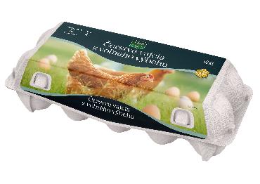 COOP Vajcia z voľného výbehu M 10ks Premium