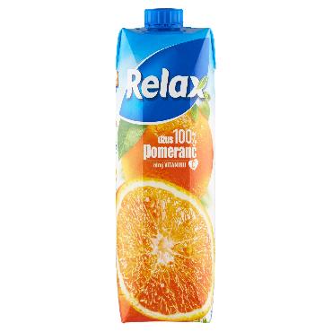 Relax pomaranč 100% 1l