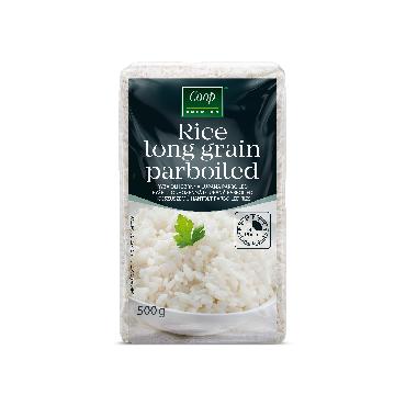 COOP Ryža dlhozrnná parboiled 500g Premium
