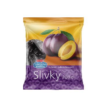 COOP Slivky sušené 200g TK