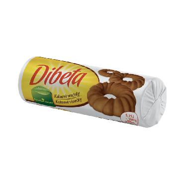 Dibeta venčeky kakaové 100g