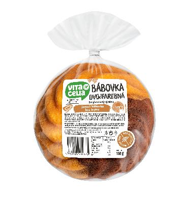 Bábovka bezgluténová dvojfarebná 150g B