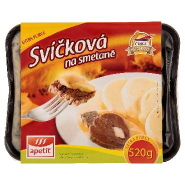 Sviečková na smotane, knedle EP Apetit 510g