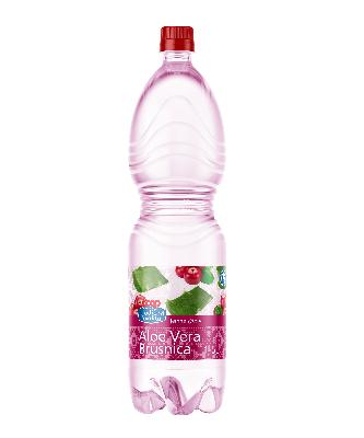 COOP Nápoj Aloe Vera a brusnica 1,5l TK PET