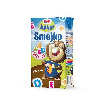 COOP Mlieko ochutené Smejko čokoláda 250ml Junior