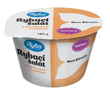 Šalát rybací s horčicovou omáčkou 140g