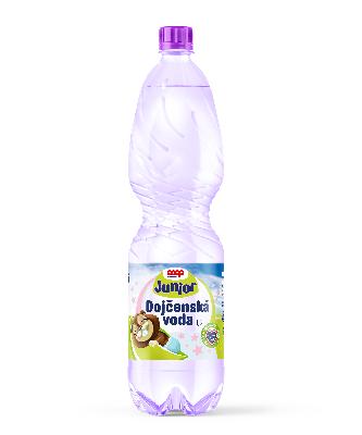 COOP Voda dojčenská 1,5L  PET Junior