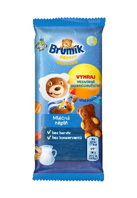 Brumík mliečna náplň 30g