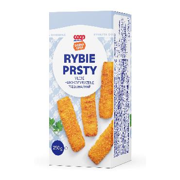 COOP Prsty rybie mleté hlbokozmrazené 250g DC