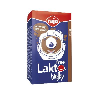 Mlieko Brejky lakto free 3,5% kakao 250ml