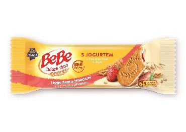 BeBe Dobré ráno s jogurtom a jahodami 50,6g