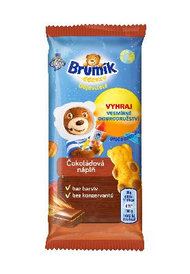 Brumík s čokoládovou náplňou 30g
