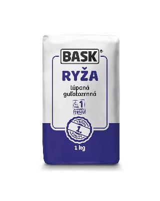 Ryža Bask lúpaná guľatozrnná 1kg