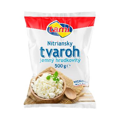 Tvaroh nitriansky jemný hrudkovitý 500g