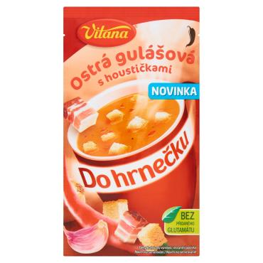 Polievka instantná ostrá gulášová 25g