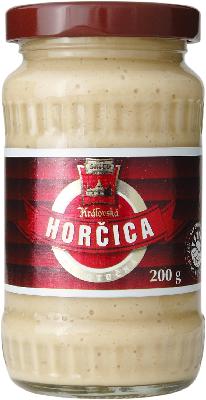 Horčica kráľovská plnotučná 200g