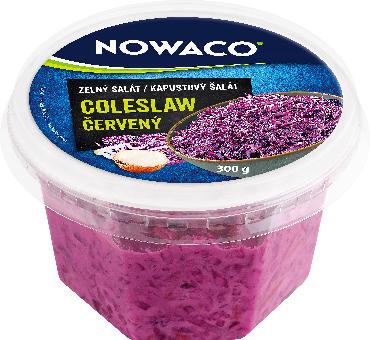 Šalát kapustový červený Coleslaw Nowaco 300g