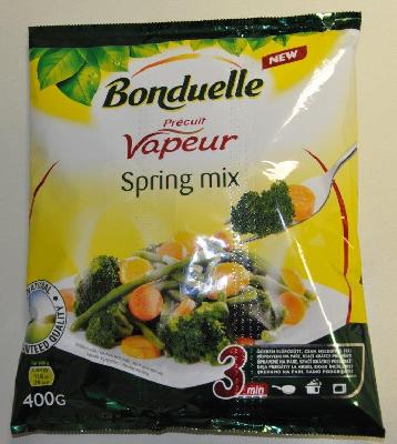 Zmes zeleninová Spring Bonduelle Vapeur 400g
