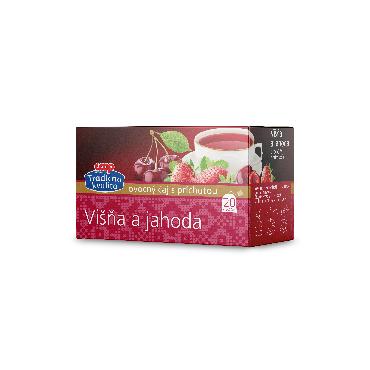 COOP Čaj ovocný a prích.višňa a jahoda 30g TK