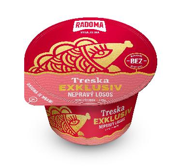 Treska exklusiv s nepravým lososom 145g