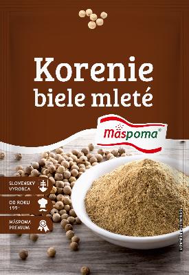 Korenie biele mleté 20g