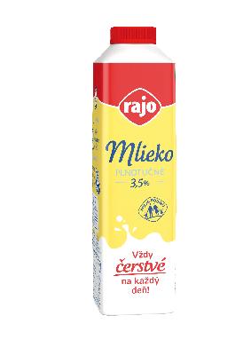 Mlieko 3,5% čerstvé plnotučné 1l