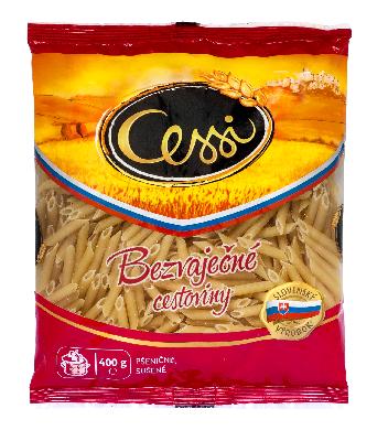 Penne Rigate bezvaječné Cessi 400g